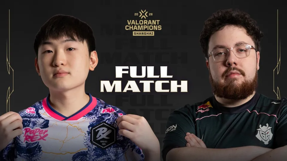 How did PRX beat G2 in the VALORANT Champions Shanghai group stage match
